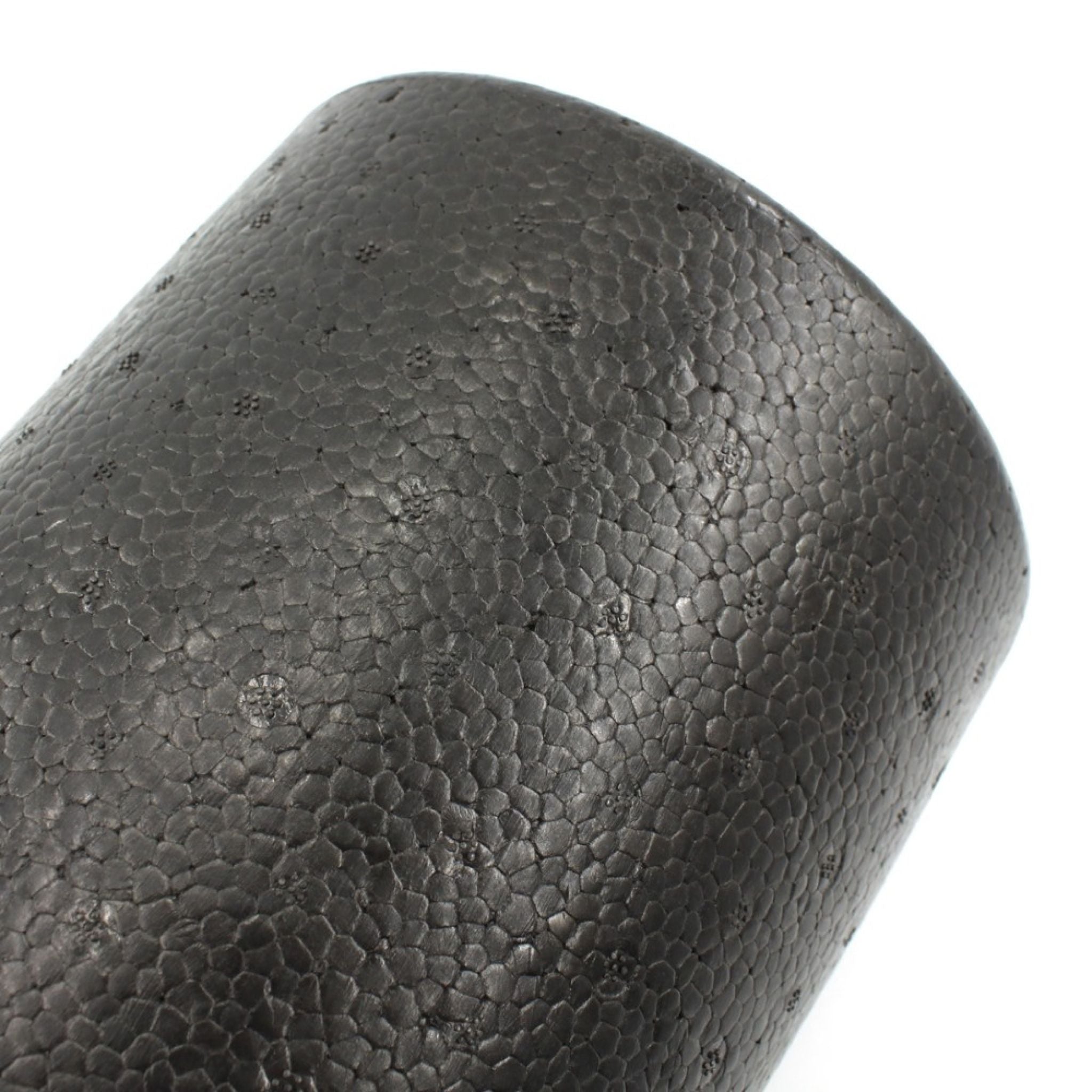 Close-up of the edge on the Extra Firm Foam Roller at Express Gym Supply