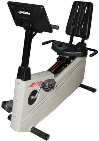 Used Life Fitness Life Cycle 5500 Recumbent Bike