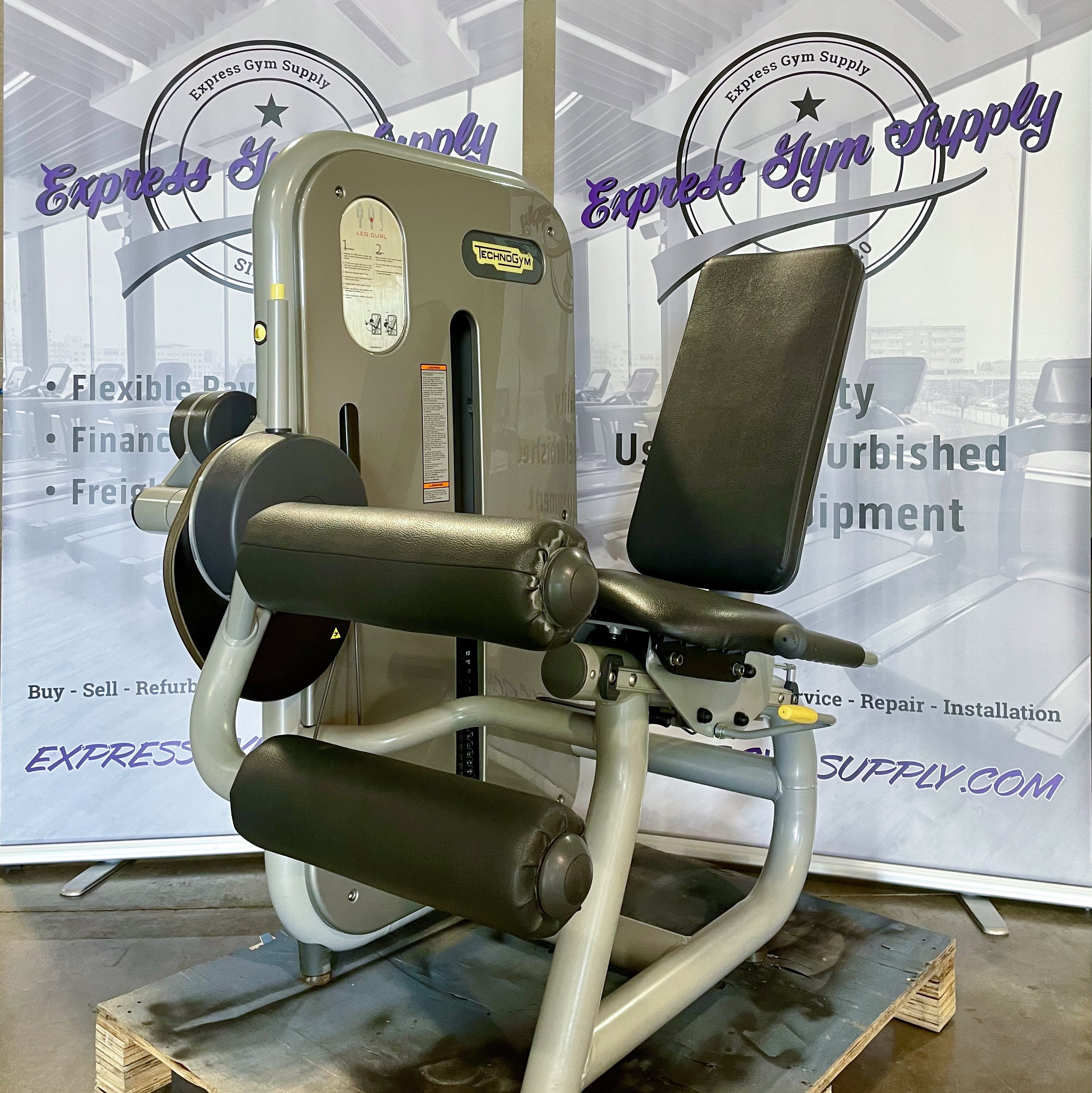 Used TechnoGym Element Seated Leg Curl