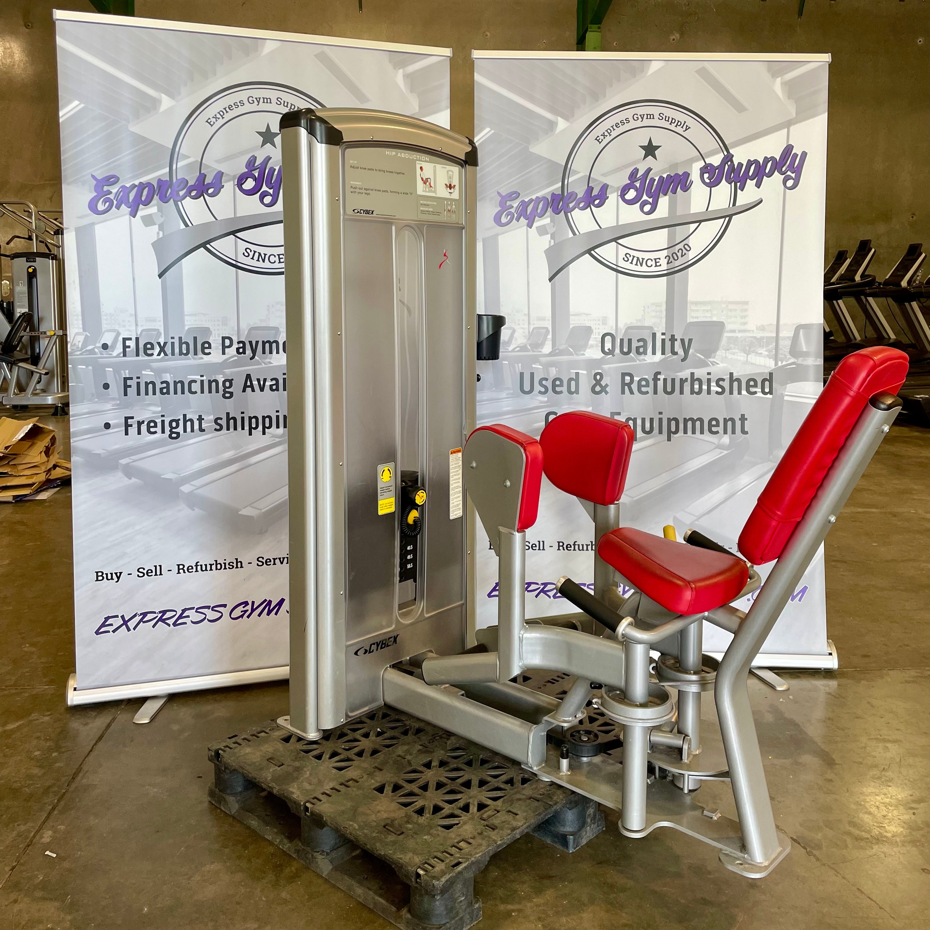 Used Cybex VR3 Hip Abductor