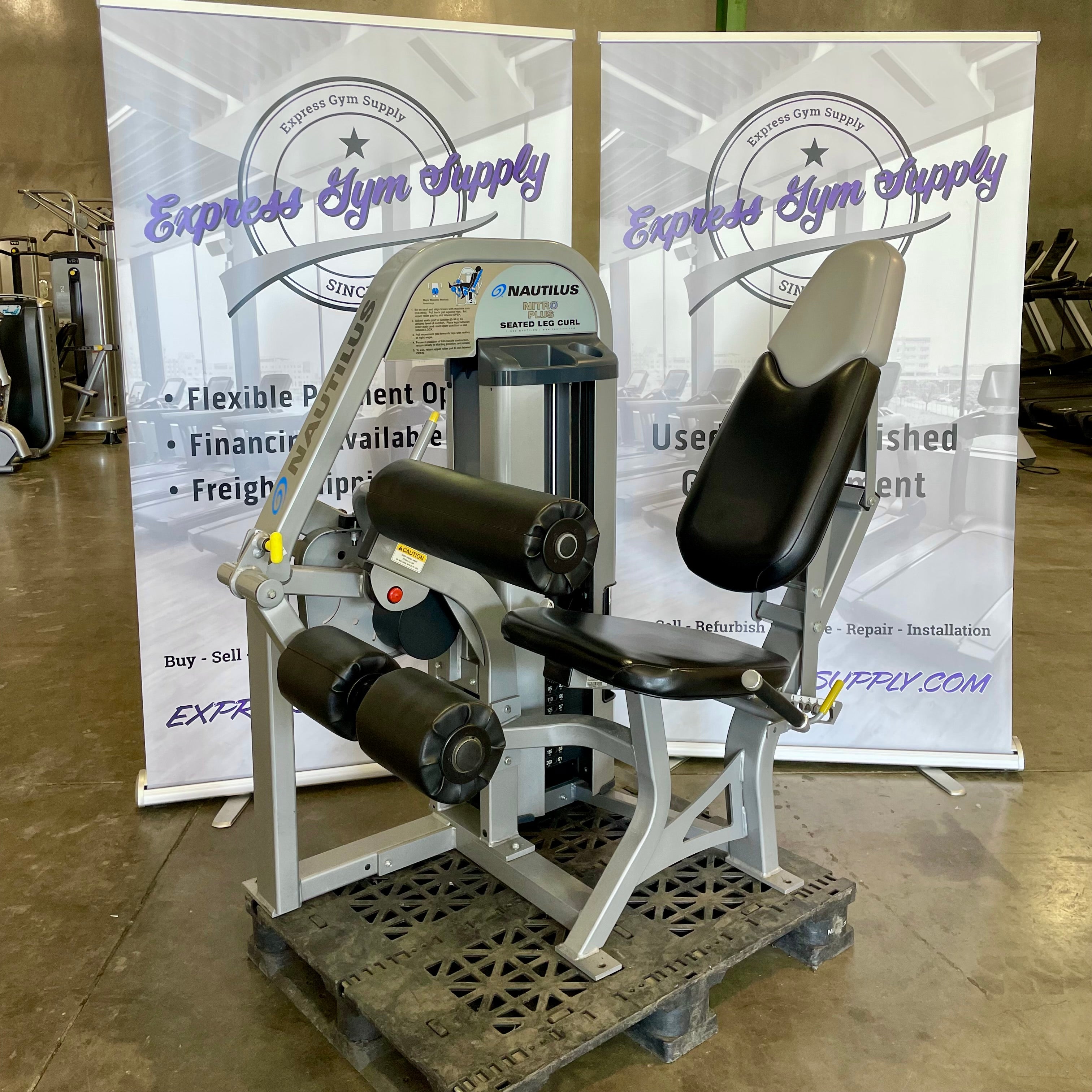 Used Nautilus Nitro Seated Leg Curl