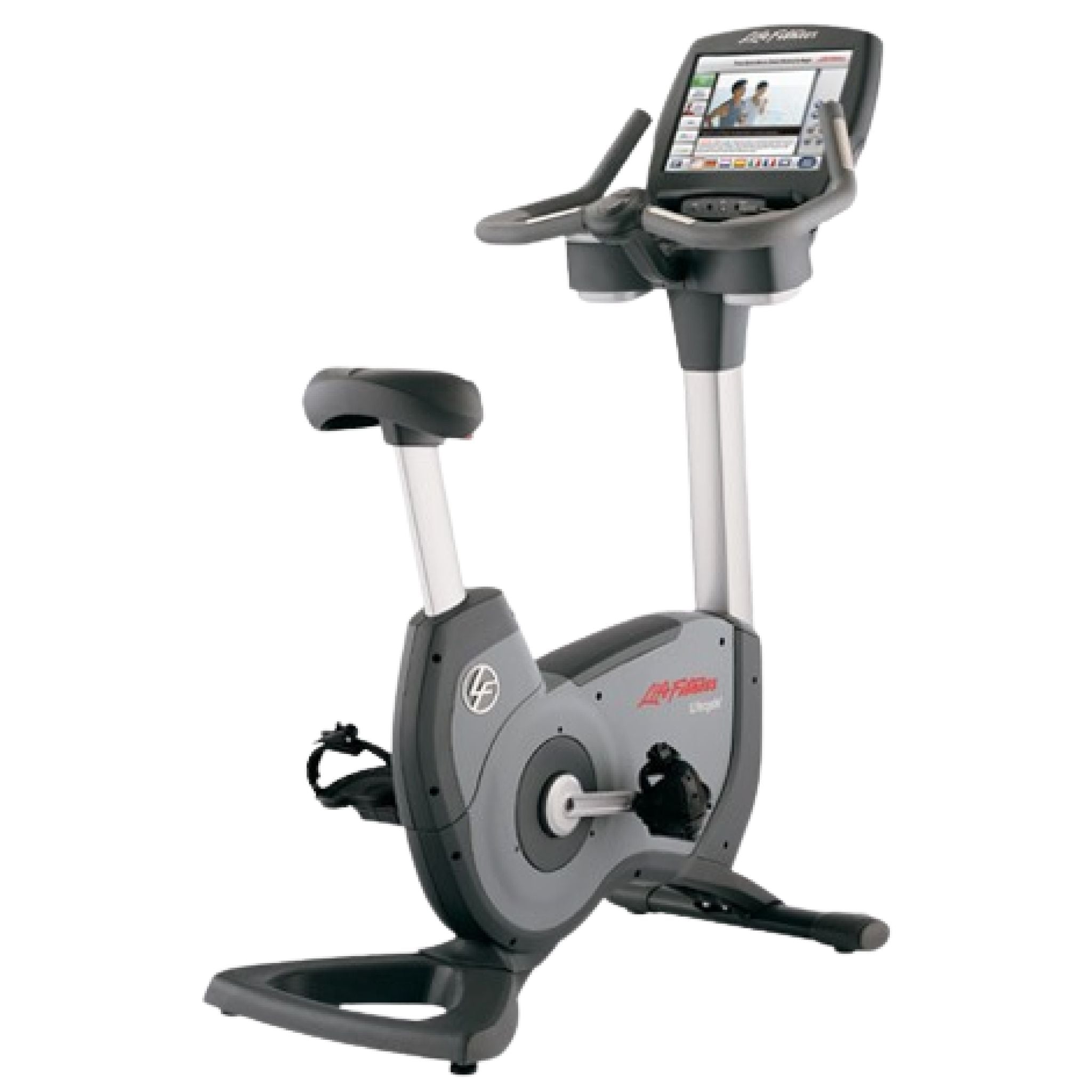 Front right view of the Life Fitness 95c Inspire Upright Bike
