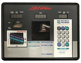 Used Life Fitness Life Cycle 5500 Recumbent Bike