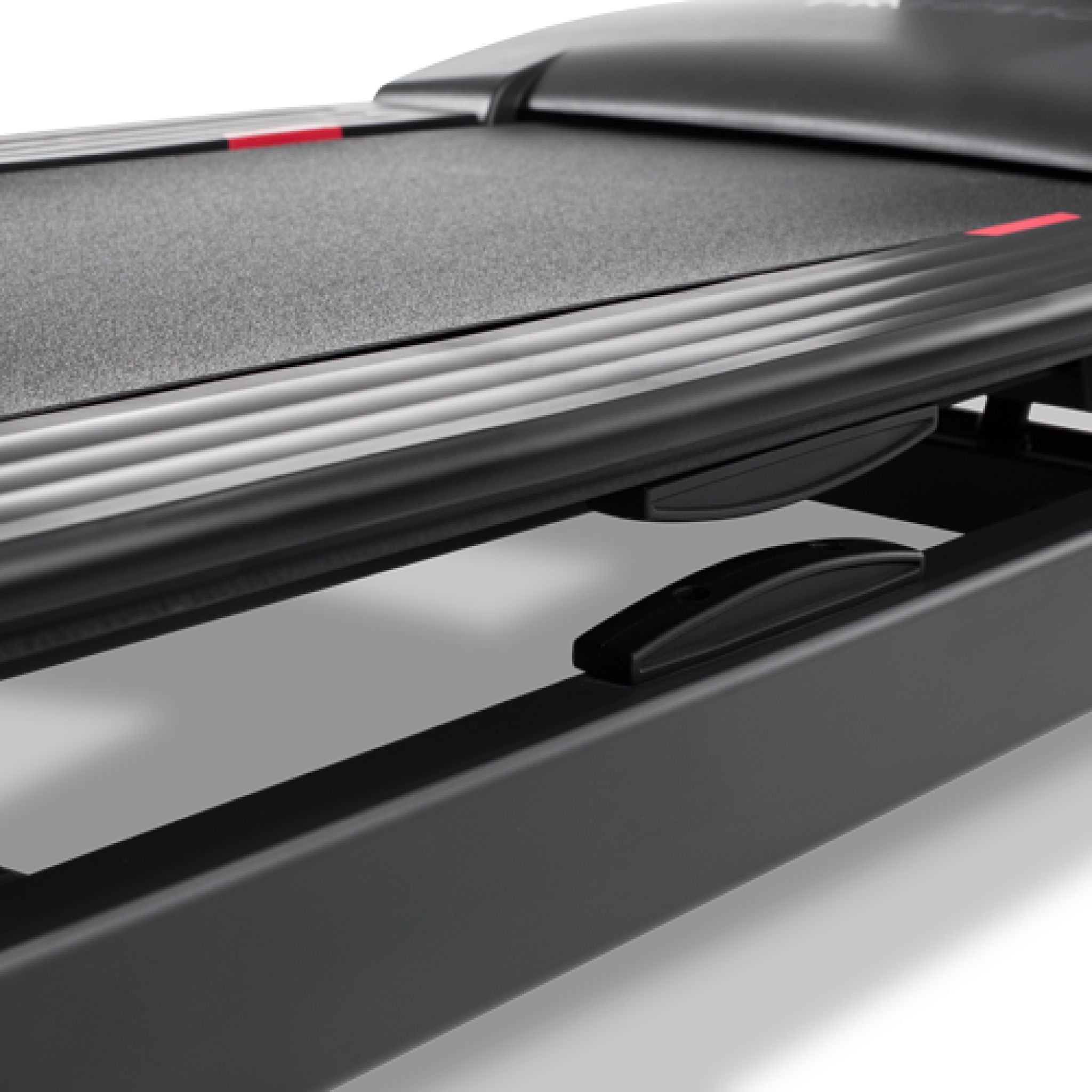 An up-close look at the deck on the Freemotion Interval Reflex 10.7 Treadmill