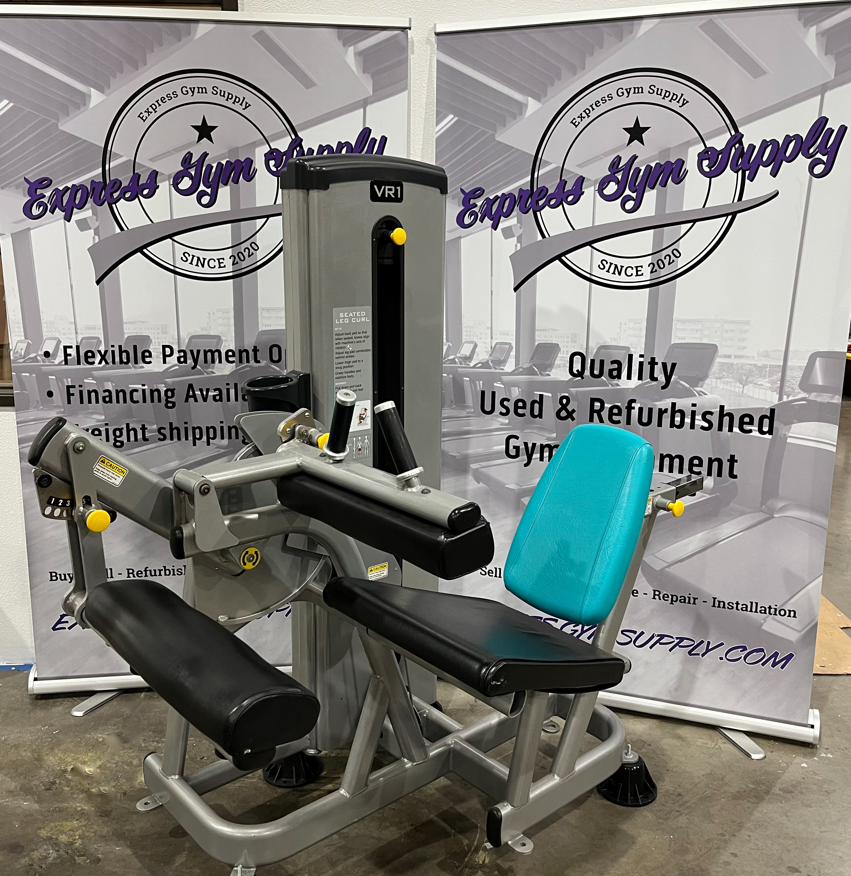 Used Cybex VR1 Seated Leg Curl