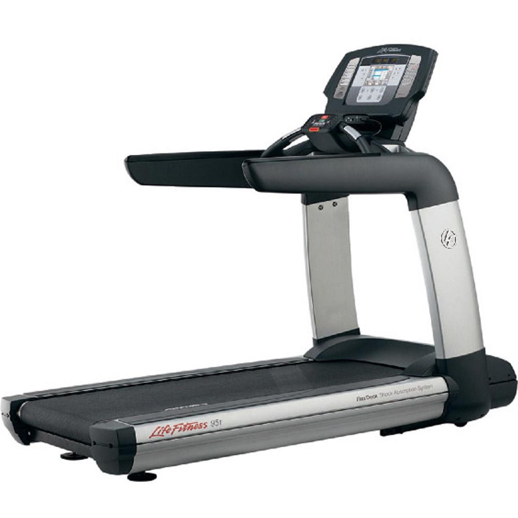 Left view of the Life Fitness 95T Inspire Treadmill