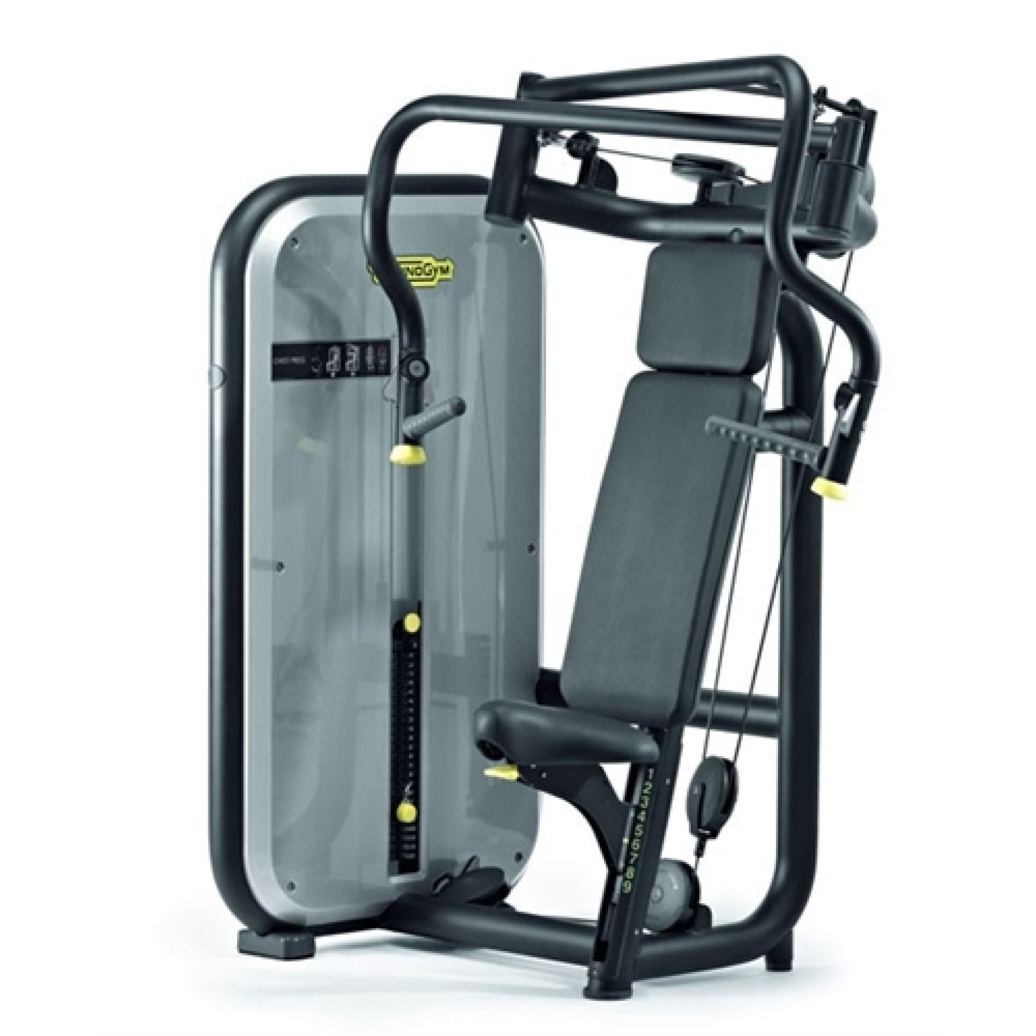 Front left view of the TechnoGym Element Chest Press